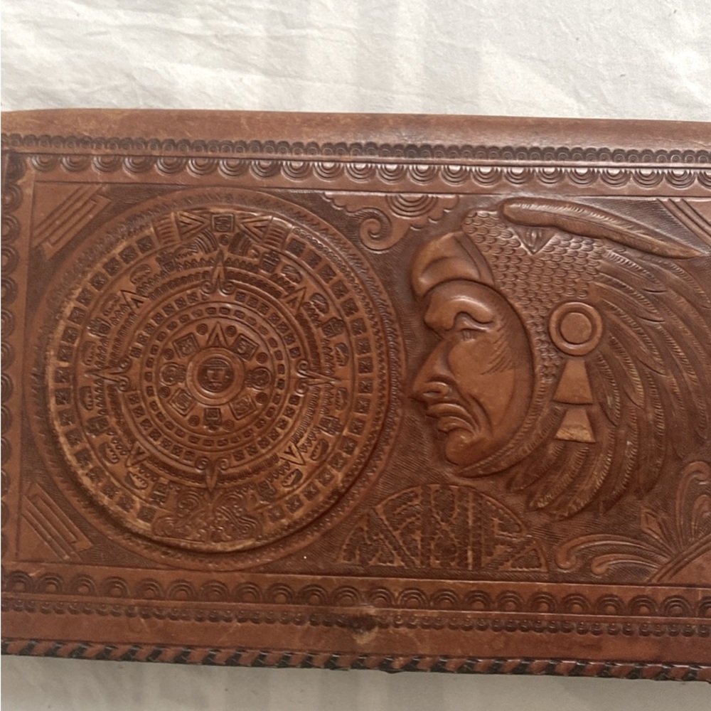 Mexican leather purse